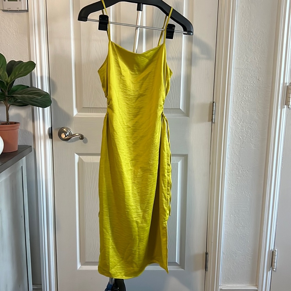 Christian Lacroix in Lime Yellow size M